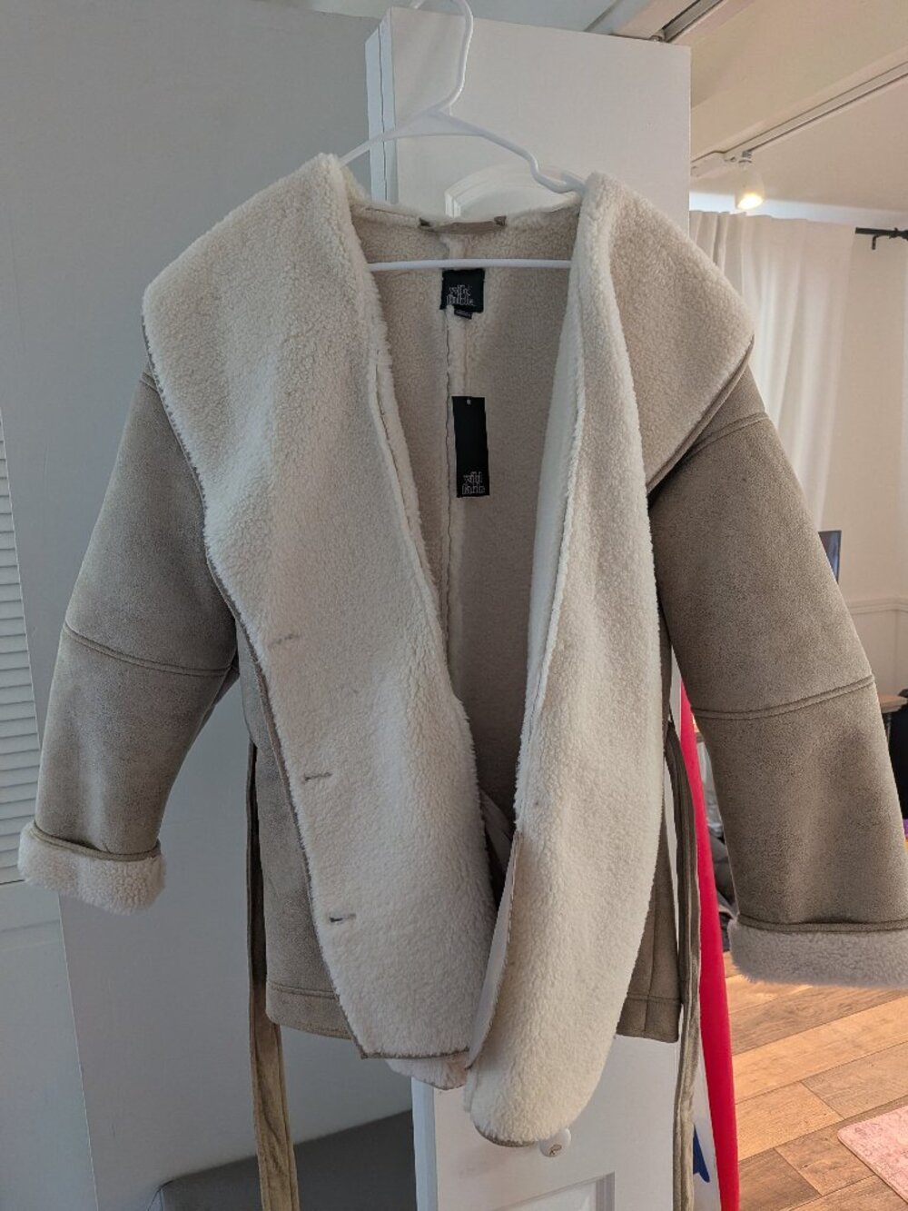 FUR Trenchcoat short jacket